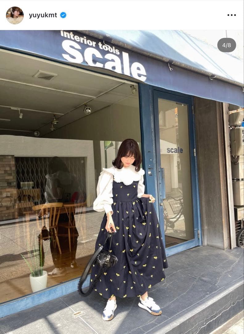 美品Bibiy B.FLOWER DRESS ブラウスセット