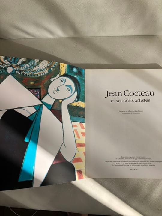ジャン・コクトー　画集　美術書　イクセル美術館　ベルギー