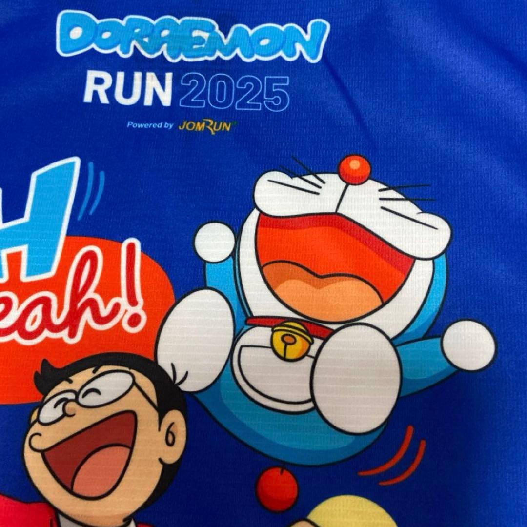 Tシャツ ドラえもんラン 2025 シンガポール 参加記念品 新品未使用