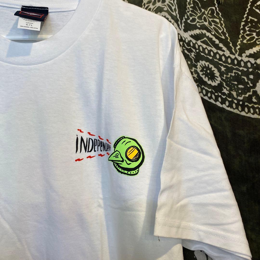 independent メンズスケートTシャツ Lサイズ