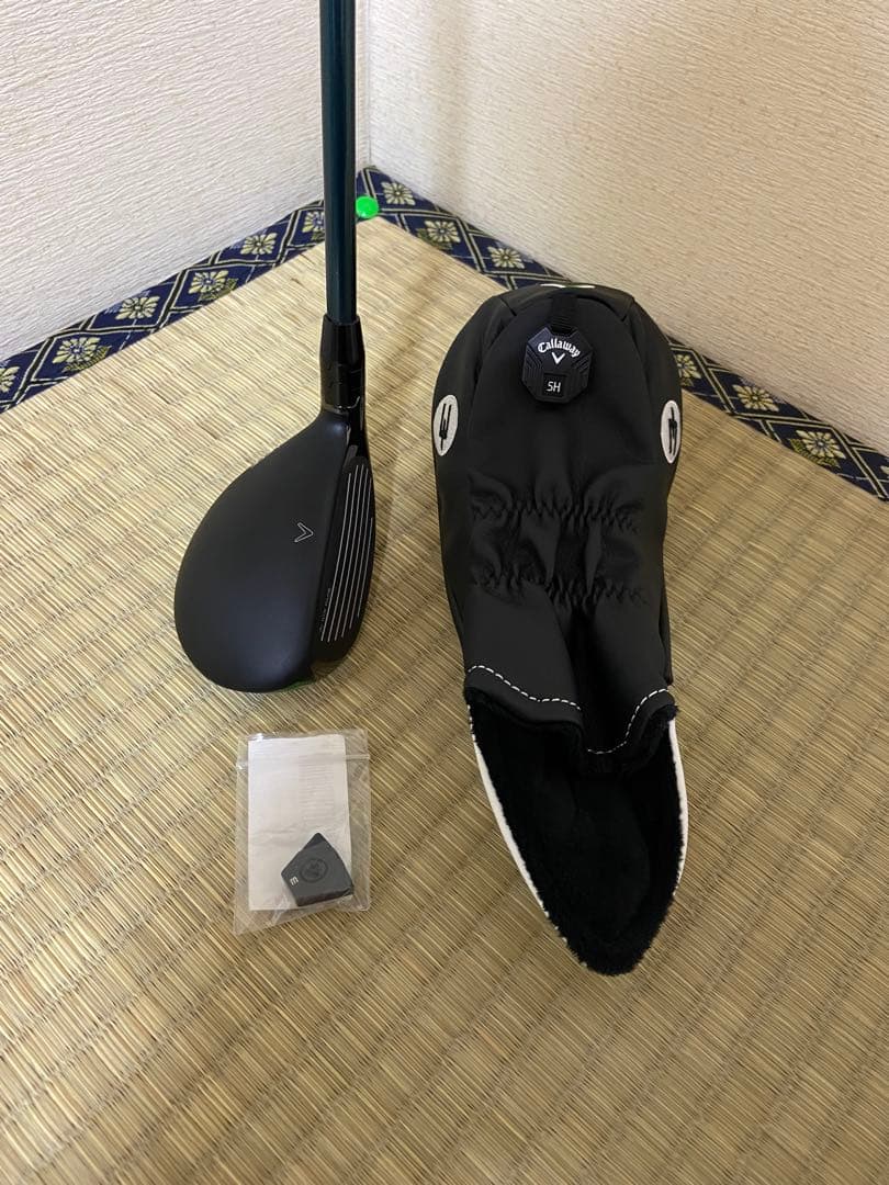 超美品 ELYTE ユーティリティ5H VENTUS GREEN 50S
