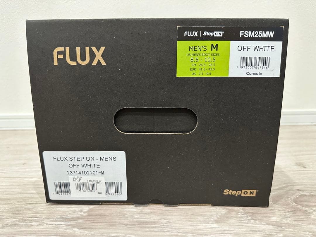 FLUX(フラックス)ステップオン　DS STEP ON 24-25 おまけ付き