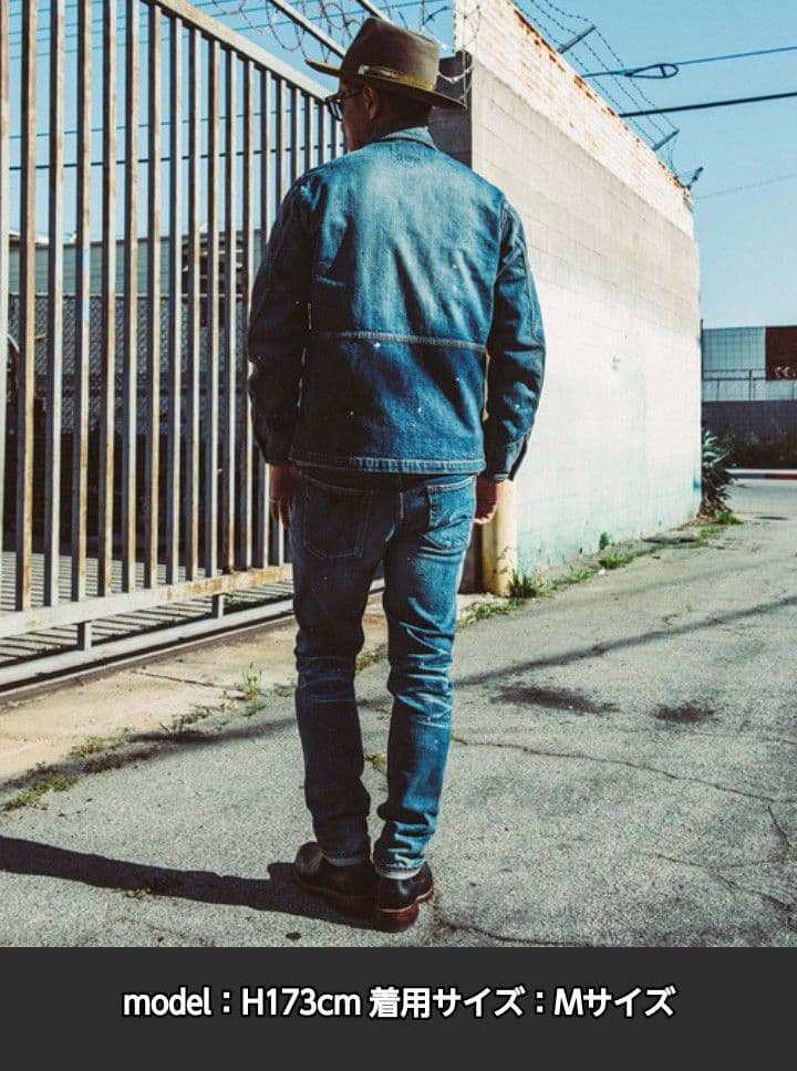 ジャケット・アウター BORN FREE II SELVEDGE GARAGE USED JACKET