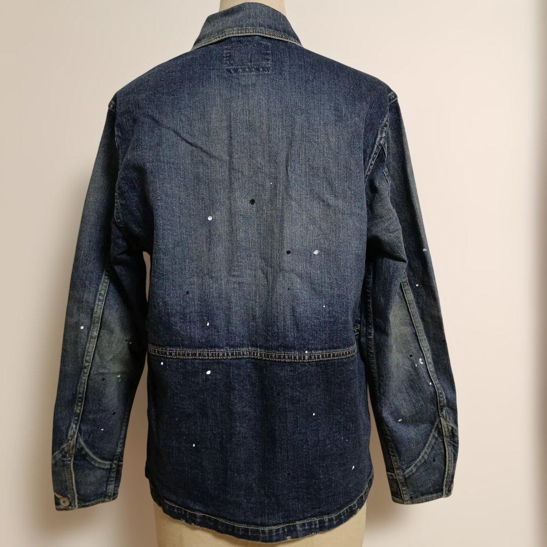 ジャケット・アウター BORN FREE II SELVEDGE GARAGE USED JACKET