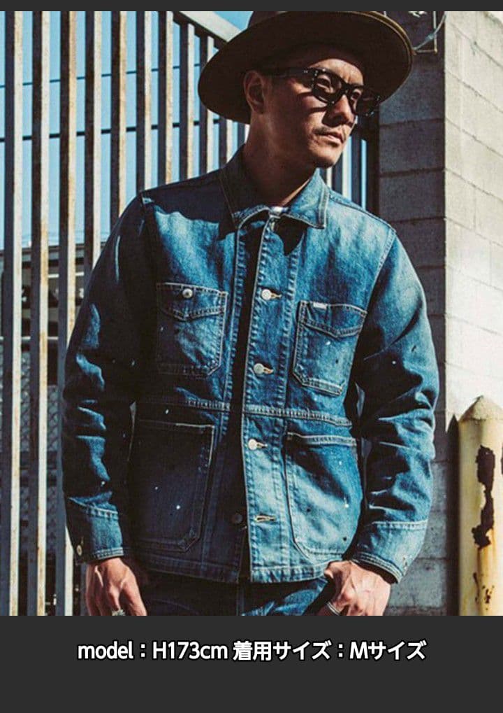 ジャケット・アウター BORN FREE II SELVEDGE GARAGE USED JACKET