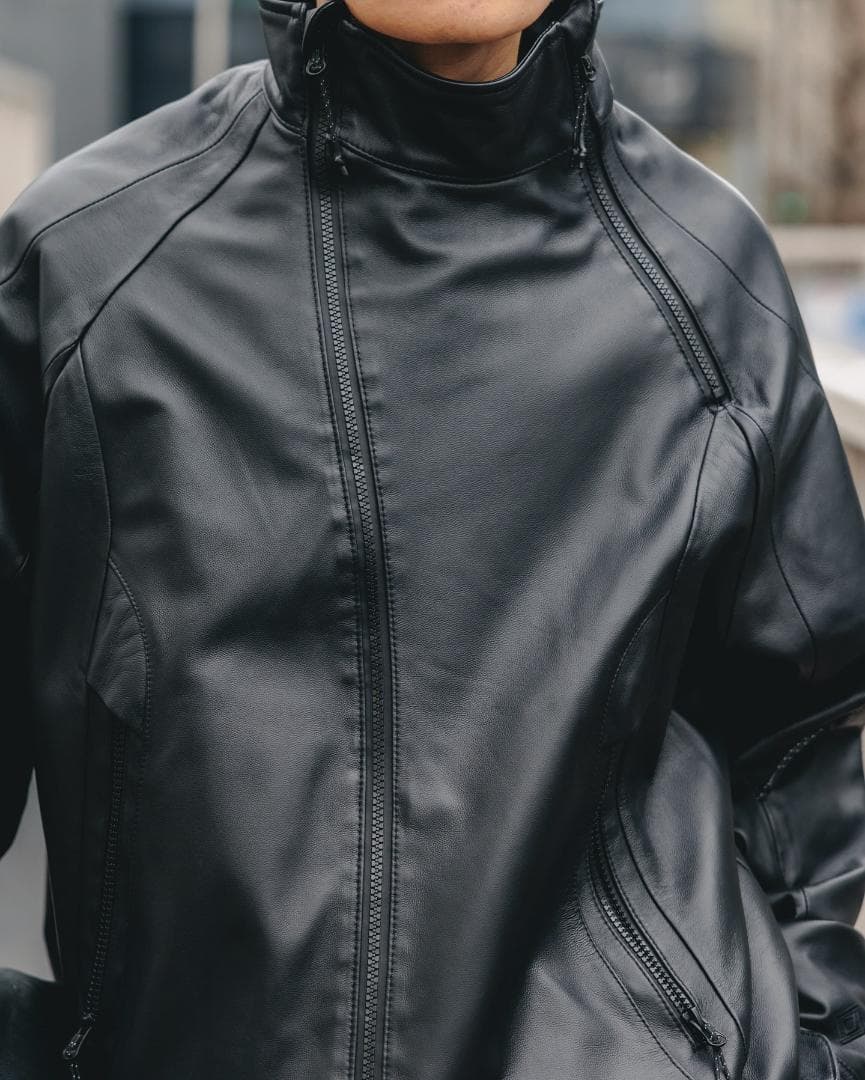 クレスト +phenix WINDSTOPPER レザージャケット2