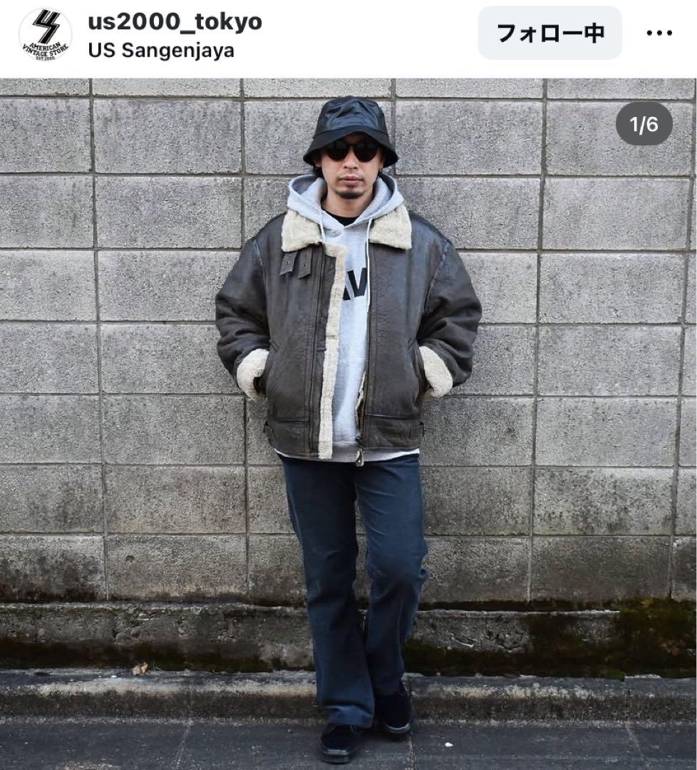 us 三軒茶屋　山田蓮　山田レン　b-3 ボンバージャケット　フライトジャケット