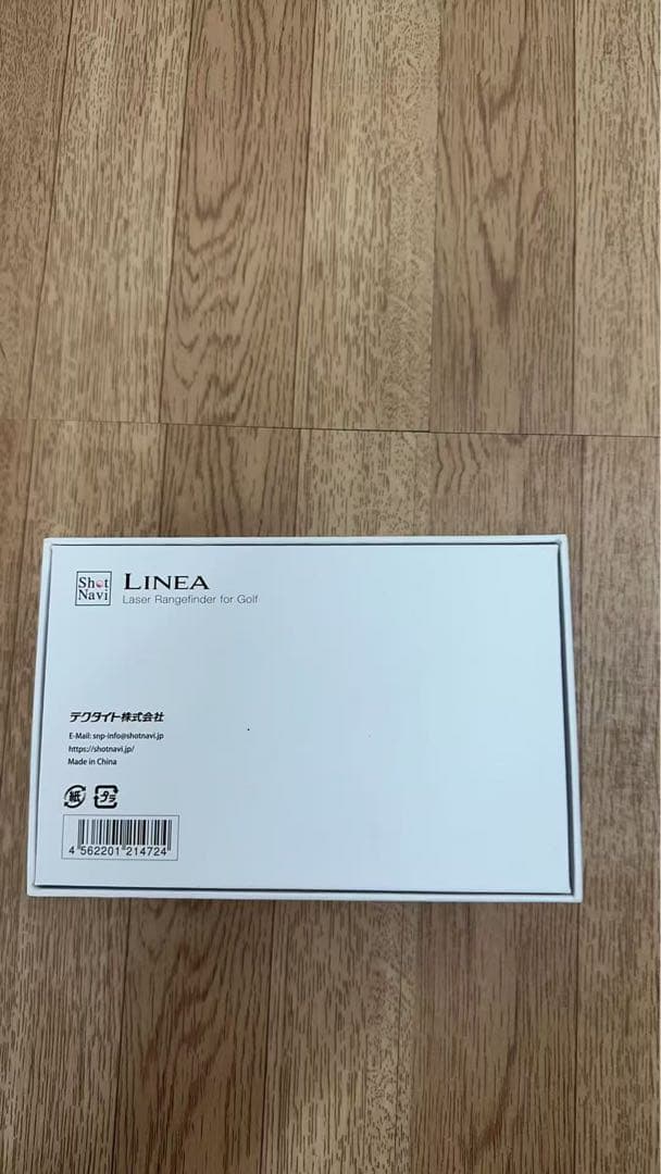 新品 ショットナビ LINEA ゴルフ用 レーザー距離計 Shot Navi