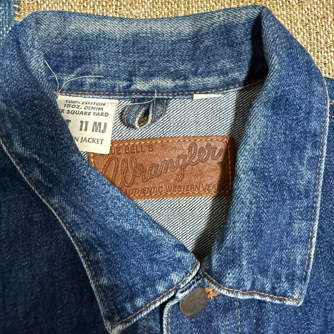 60s Wrangler 11mj デニムジャケット ラングラー 復刻