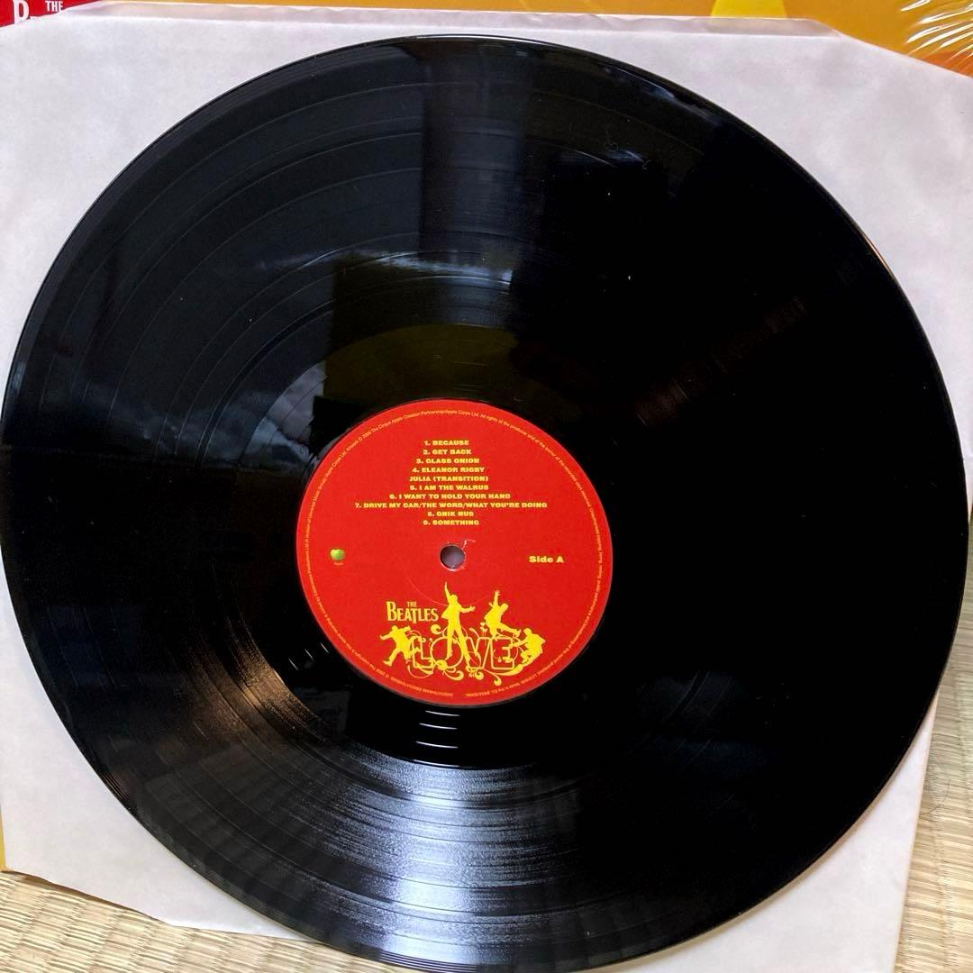 名盤 THE BEATLES ザ・ビートルズ LOVE レコード 2LP