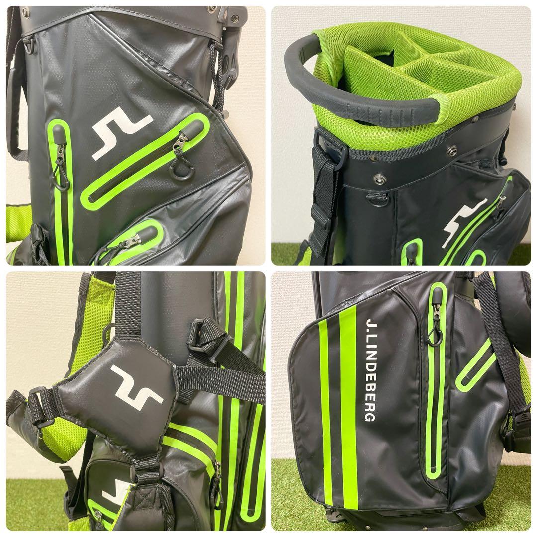 J.LINDEBERG キャディバッグ　軽量　防水　9型　ジェイリンドバーグ
