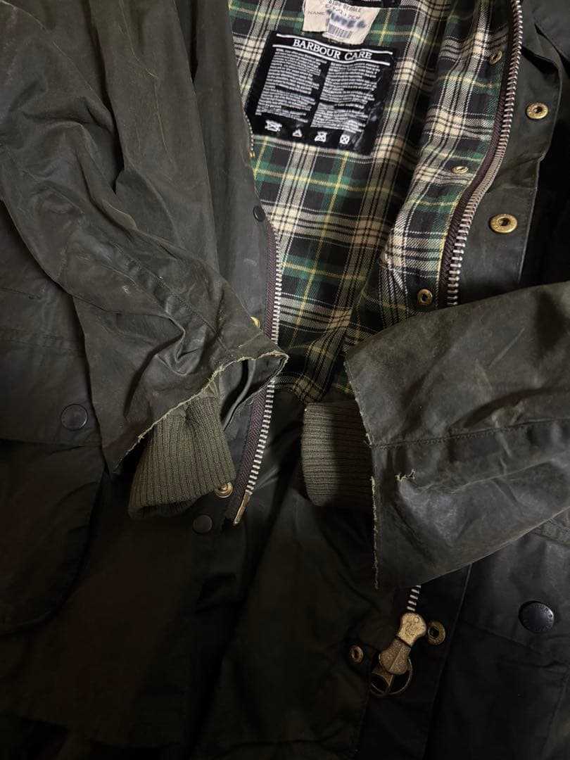 90s Barbour BEDALE Made in Englan サイズ46