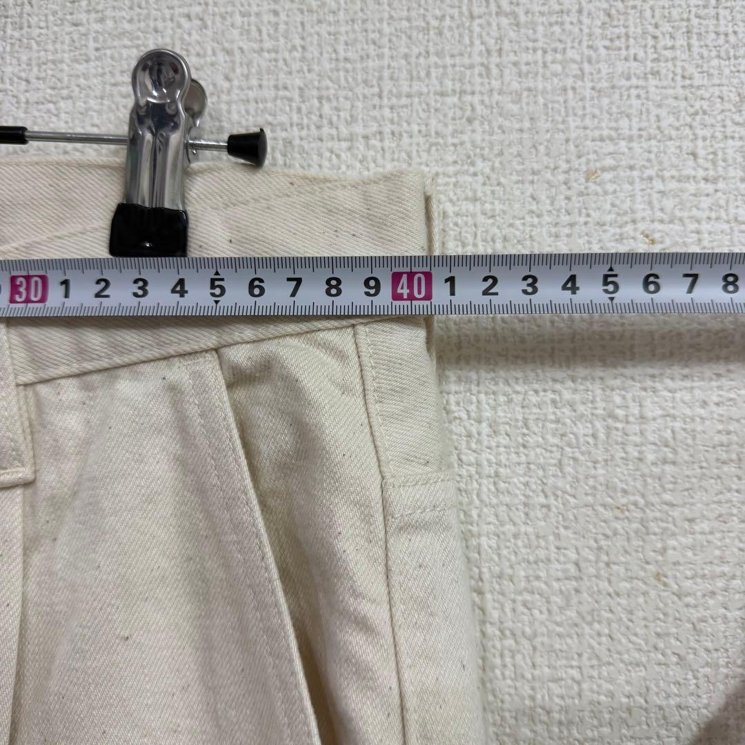 superNova スーパーノヴァDrill twill wide jeans