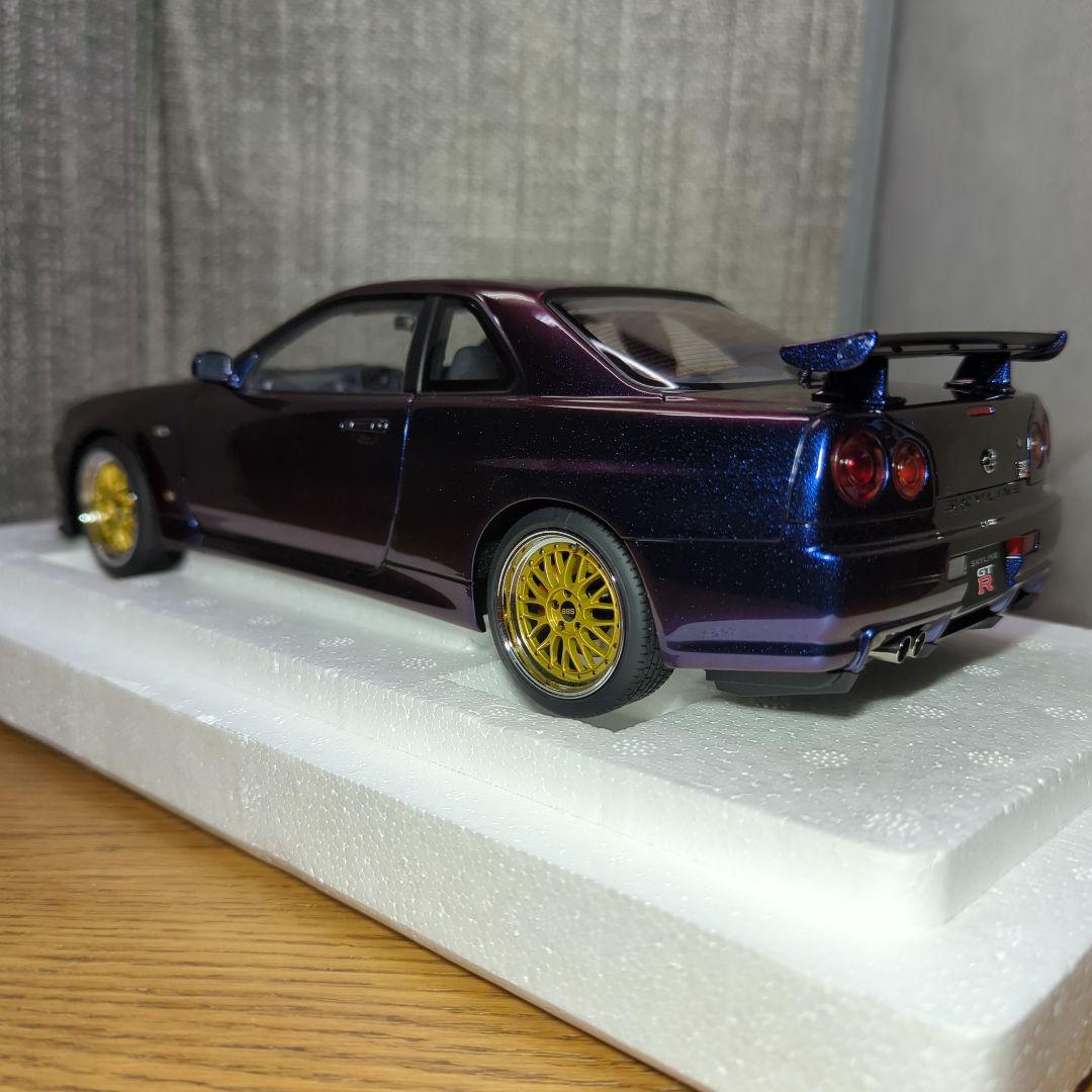 優パパ　さん　専用　GT-R 34　ミッドナイトパープル