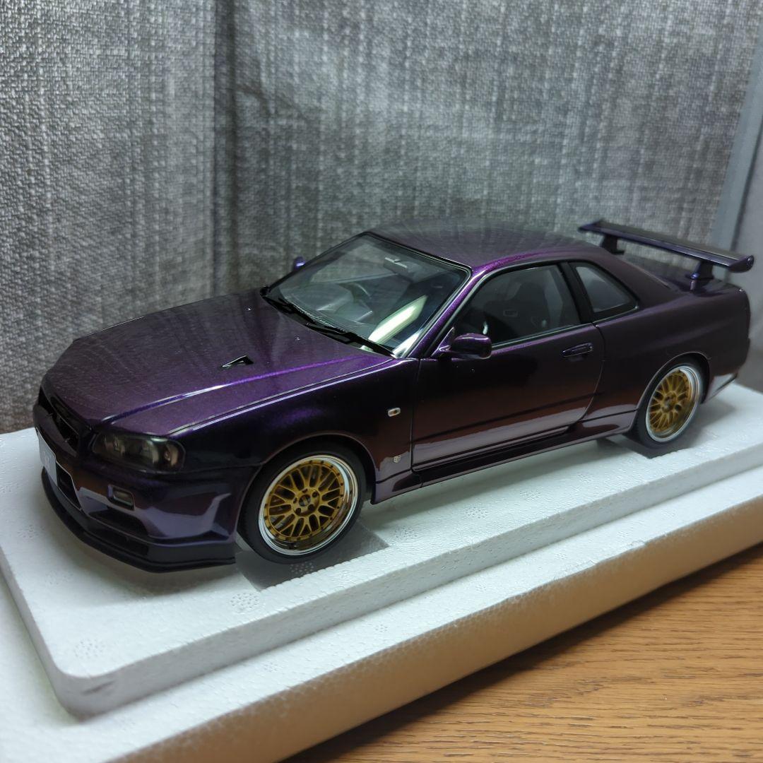 優パパ　さん　専用　GT-R 34　ミッドナイトパープル