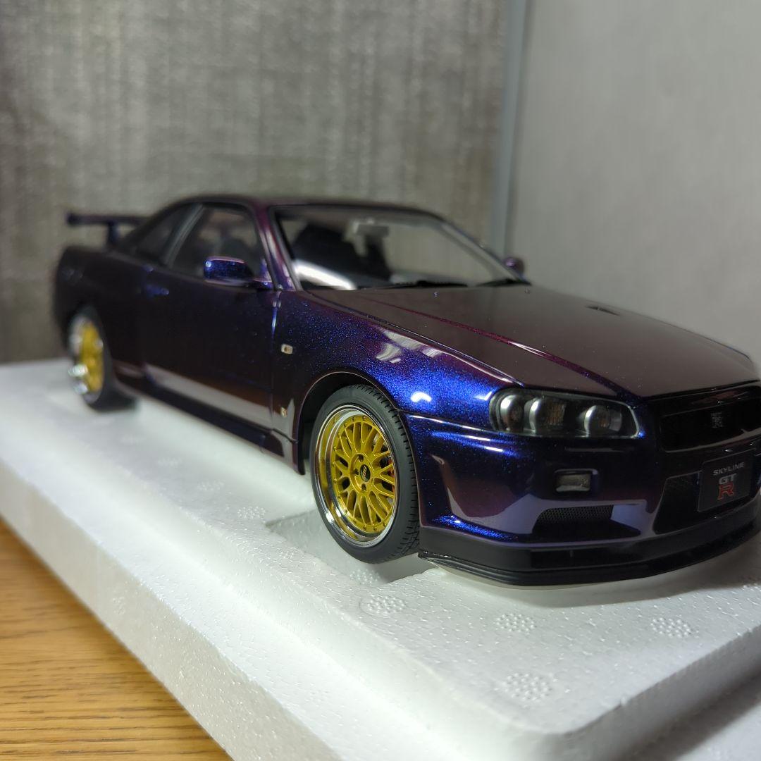 優パパ　さん　専用　GT-R 34　ミッドナイトパープル
