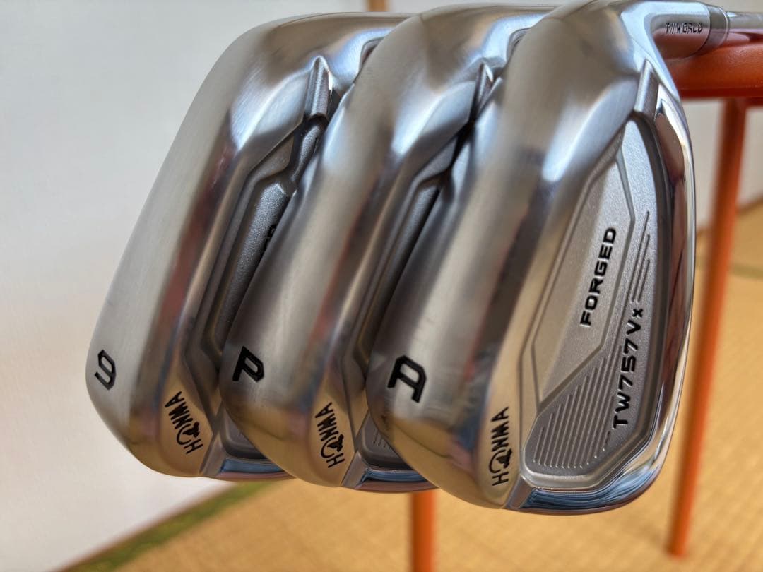 値下げ☆超美品☆HONMA TW757Vx アイアン 7本セット保証書付き