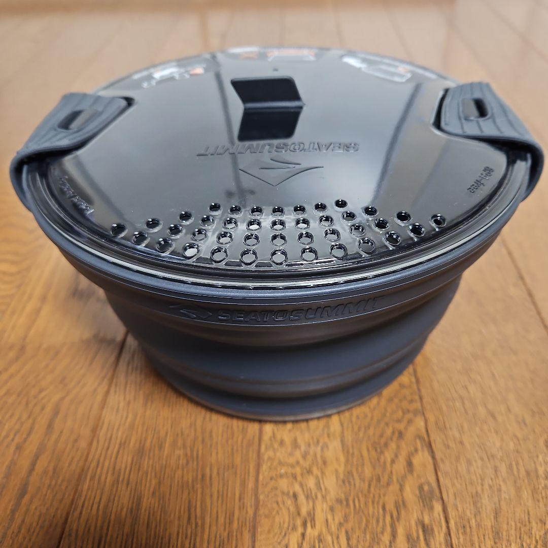 シートゥーサミット シートゥサミット X-ポット2.8L チャコール 折り畳 鍋