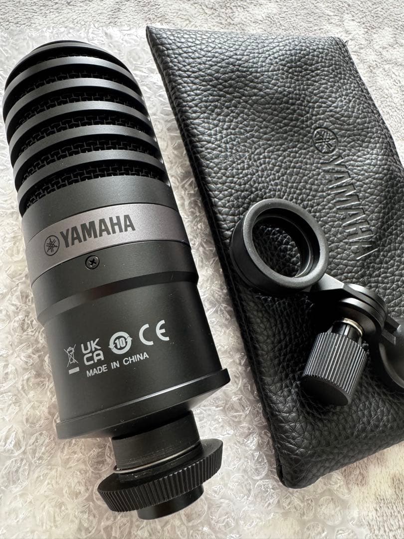 新品！最終値下げYAMAHA YMC01ブラックコンデンサーマイク本体と付属品