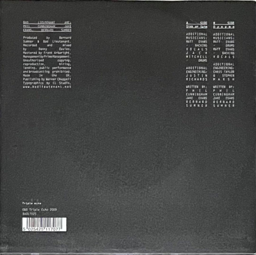 洋楽 Bad Lieutenant Sink Or Swim New Order UK