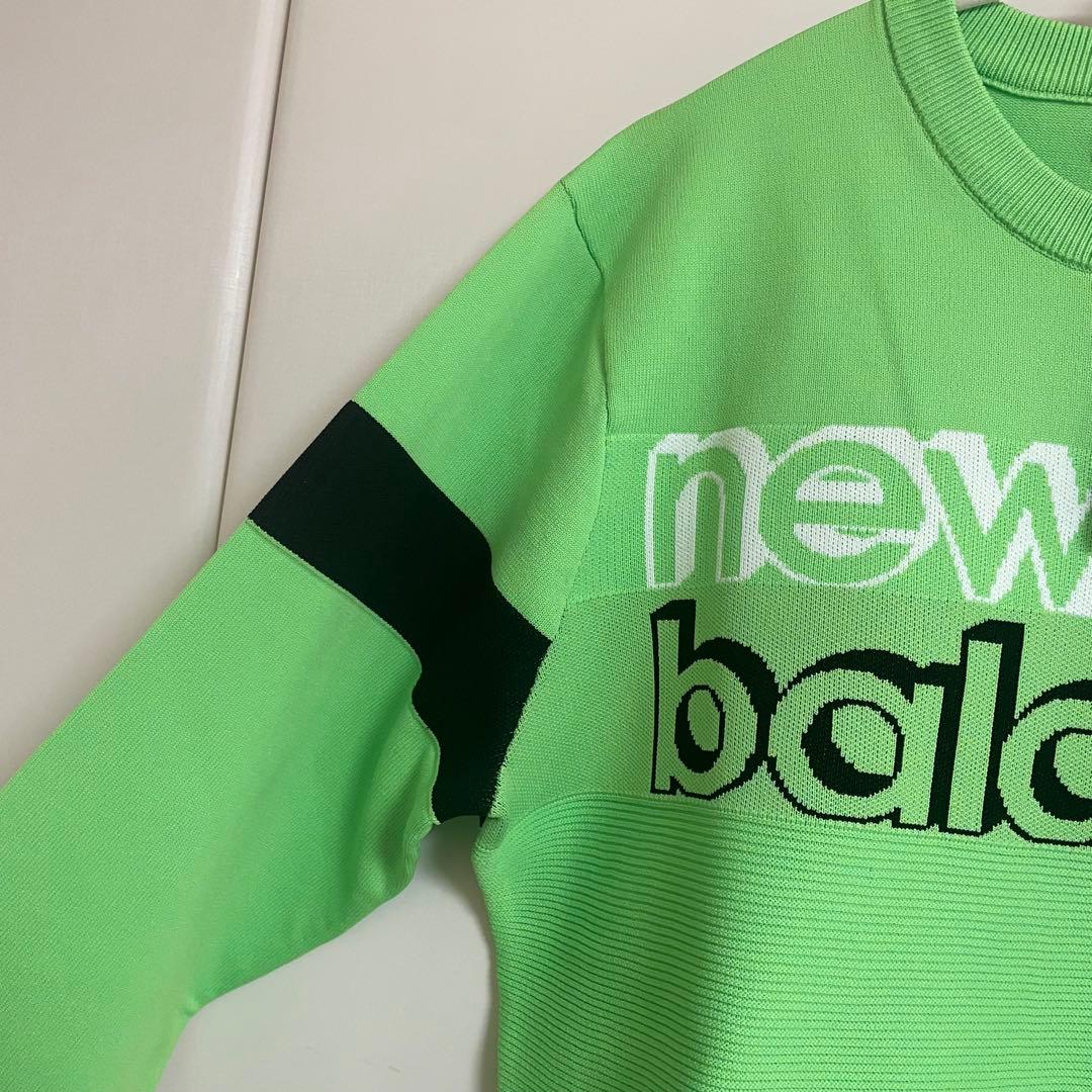 新品　ニューバランス　ゴルフ　クルーネックニット　M