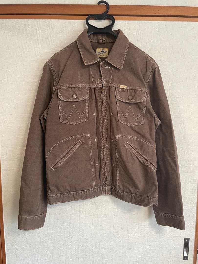 Wrangler 24MJZ　ジャケット　L ブラウン　W9564