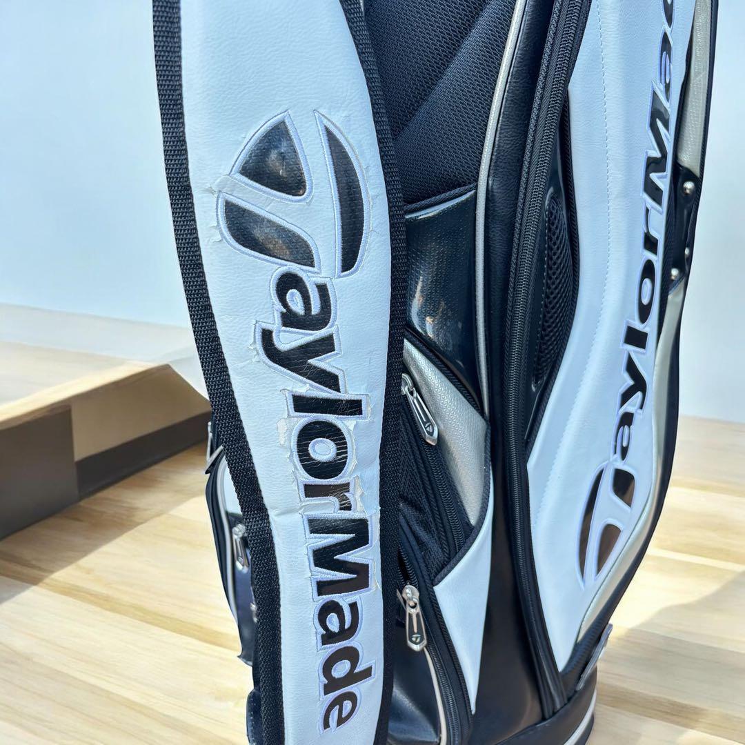 【王道本格派】TaylorMade キャディバッグ 5分割 自立型 動作良好