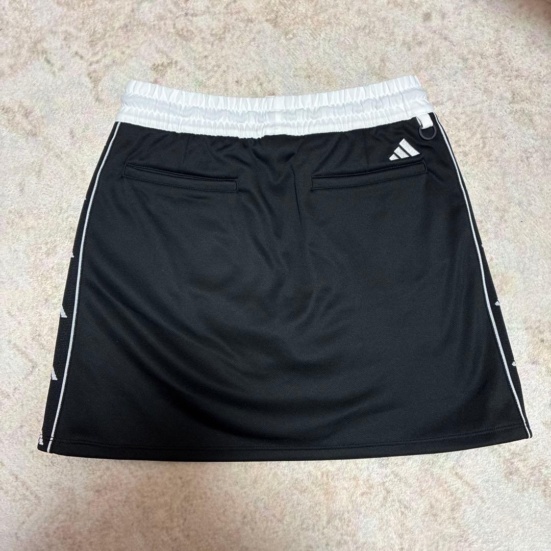 新品　M アディダスゴルフ 上下セット フリーススカート　ビッグシルエットニット