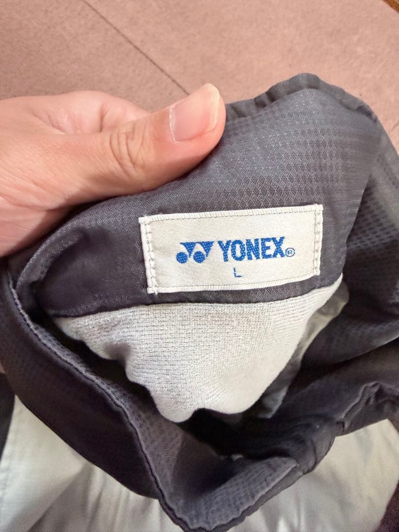 YONEX ウインドブレーカーL グレー/ブラック