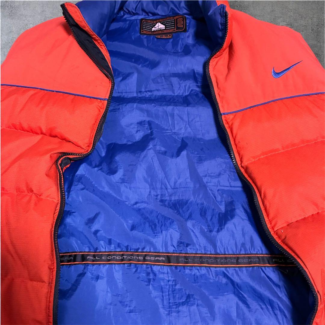 Nike ACG ダウンベスト オレンジ　Lサイズ