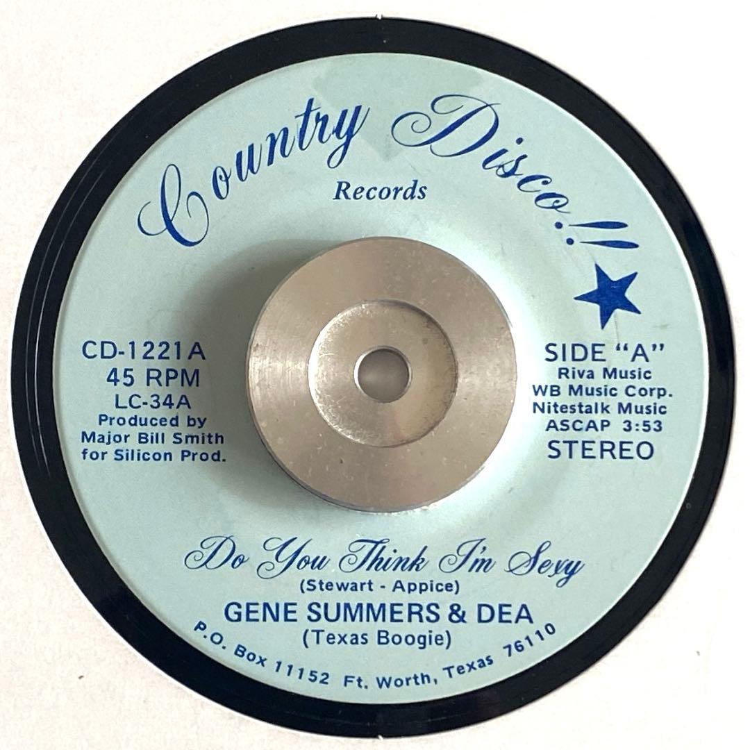 Gene Summers Do You Think Sexy 7” レコード