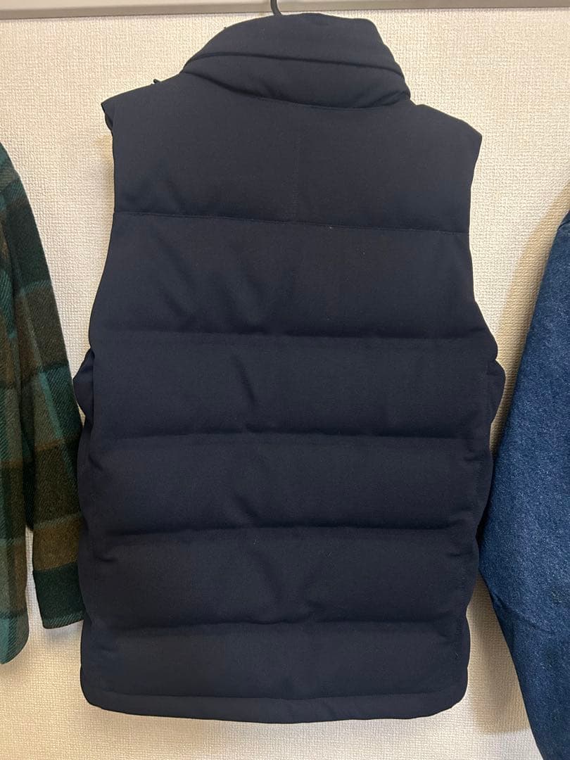 Lacoste ネイビー ダウンベスト US.Sサイズ