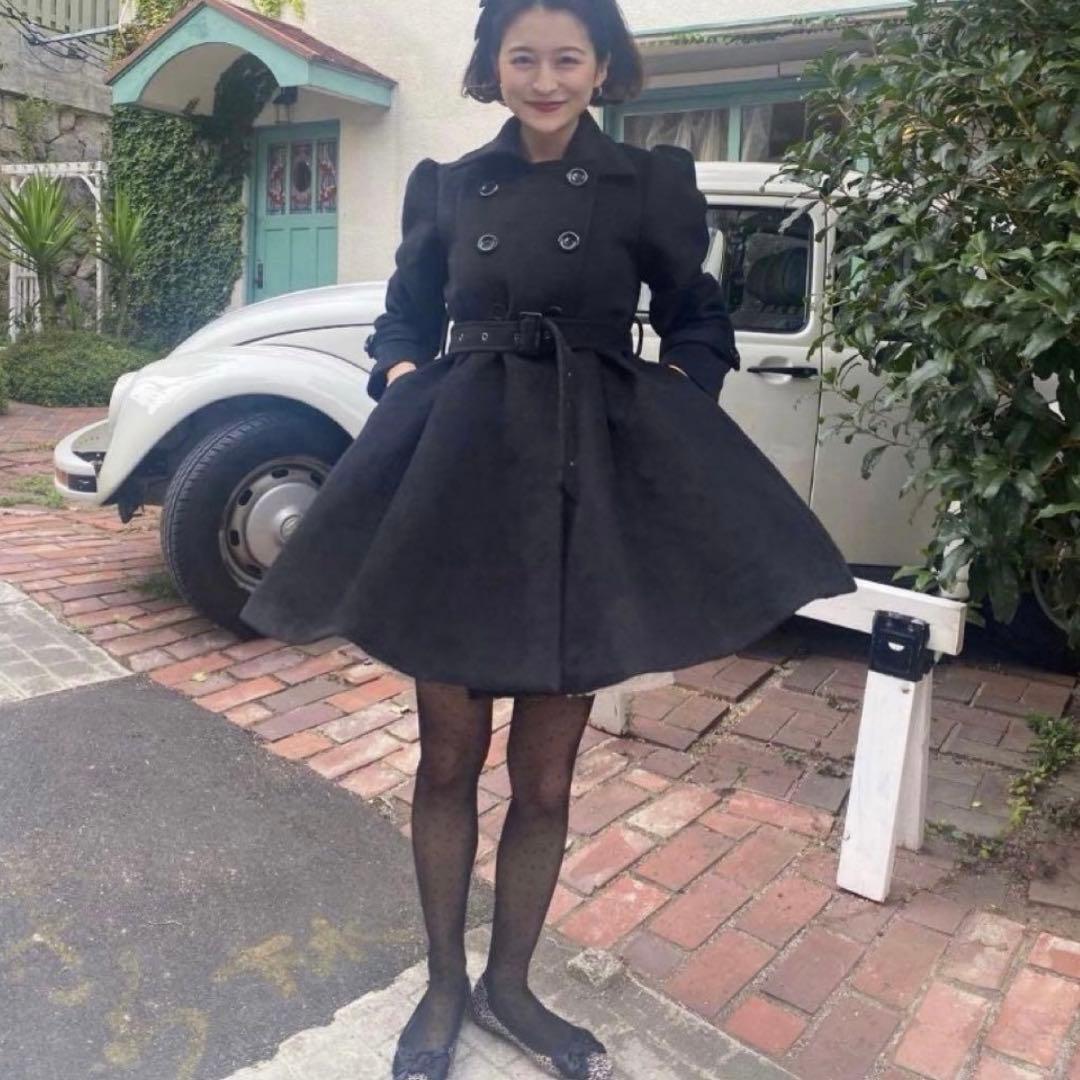 Bibiy SOUTIEN COLLAR BELT COAT ビビーコート