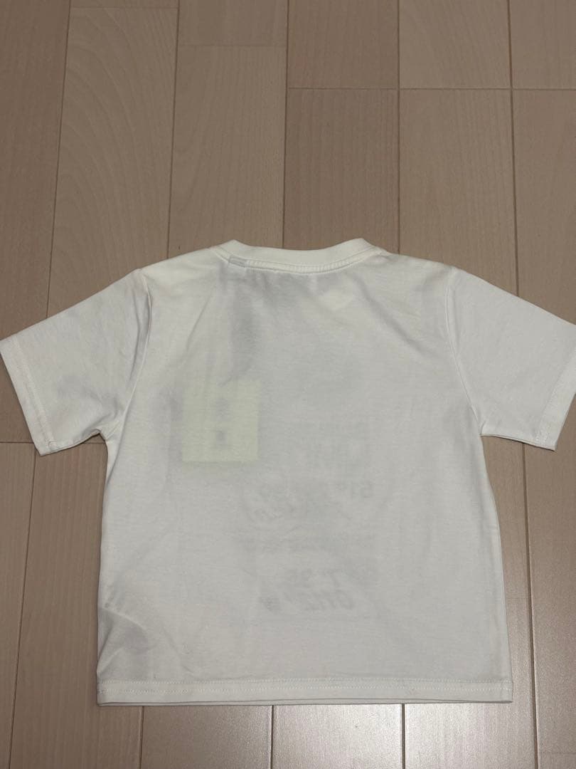 【タグ付】BURBERRY/バーバリー トーマスベア半袖白Tシャツ2Y92㎝