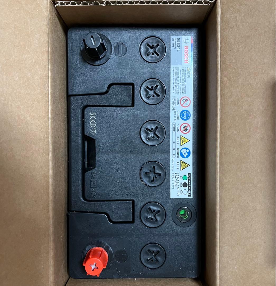新品　カーバッテリー　BOSCH PS Battery 55B24L