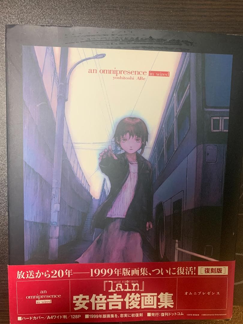 An omnipresence in wired　『lain』　画集 復刻版＋α