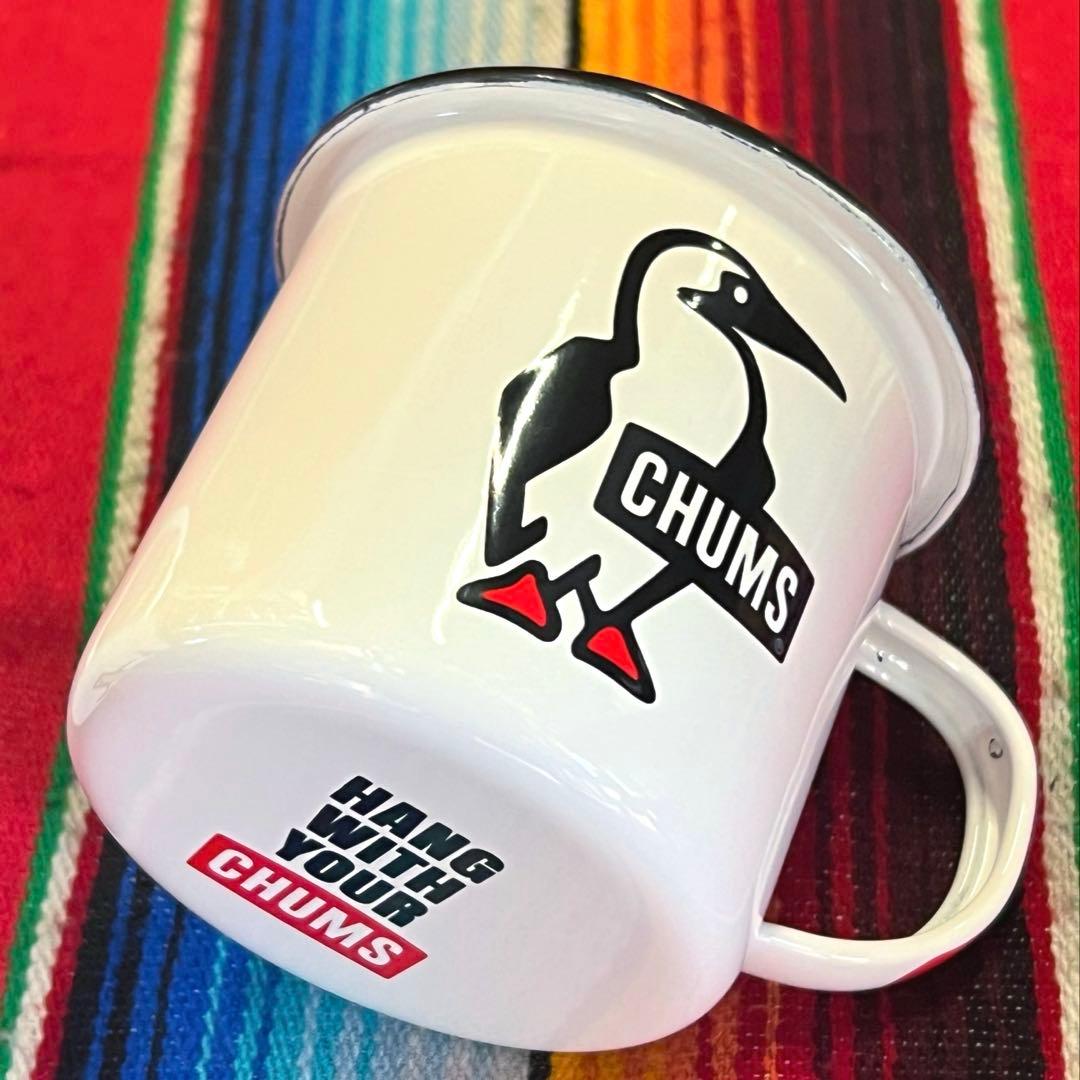 CHUMS Enamel kettle チャムス ケトル&マグ 2つ　ホーロー