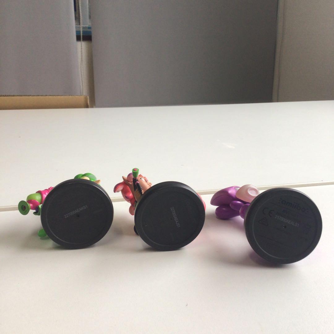 No.404任天堂 amiibo スプラトゥーン3種セット 動作未確認