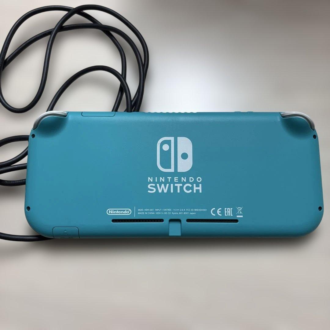 Nintendo Switch Light 本体 ターコイズ 充電器付き