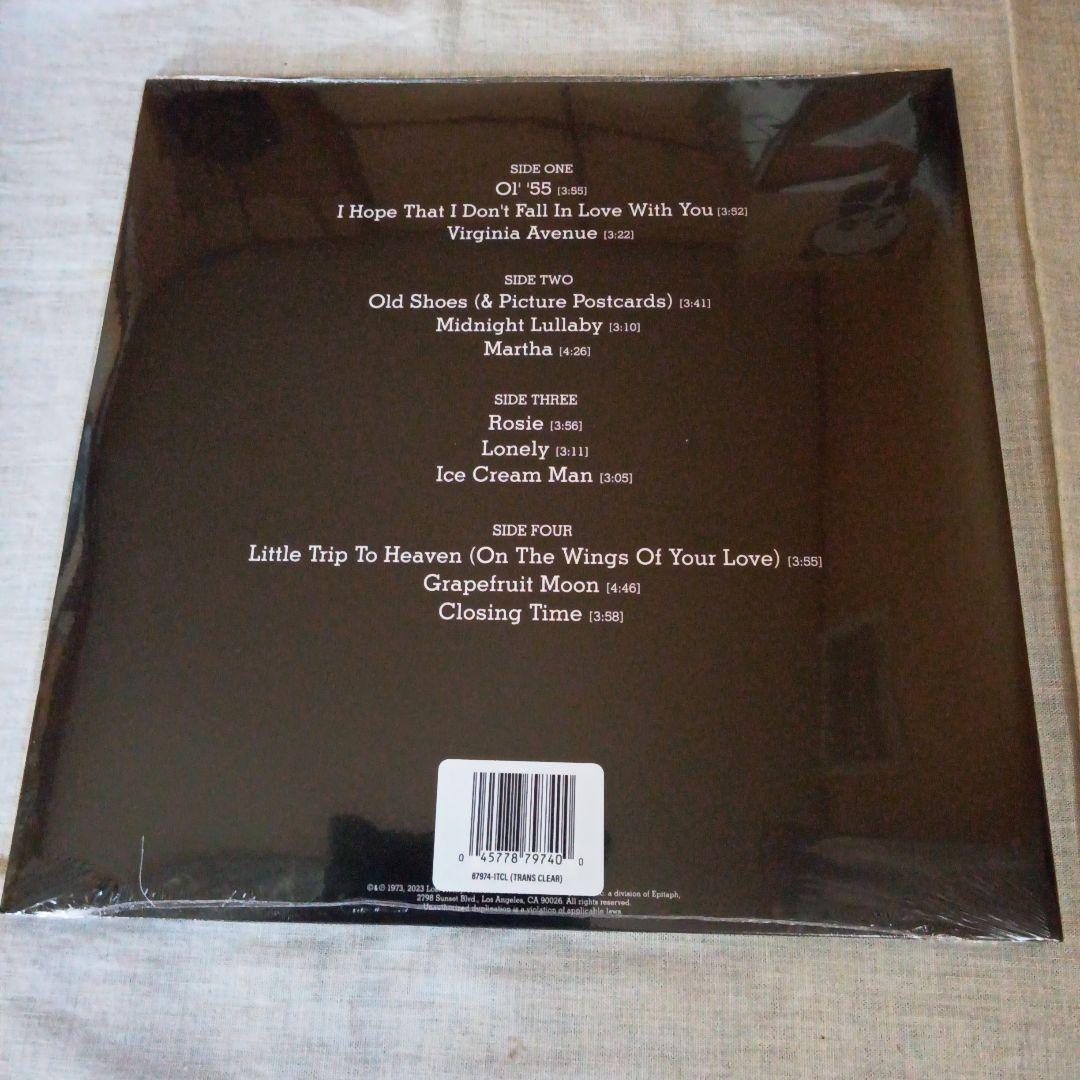 【新品未開封】TOM WAITS Closing Time 45RPM