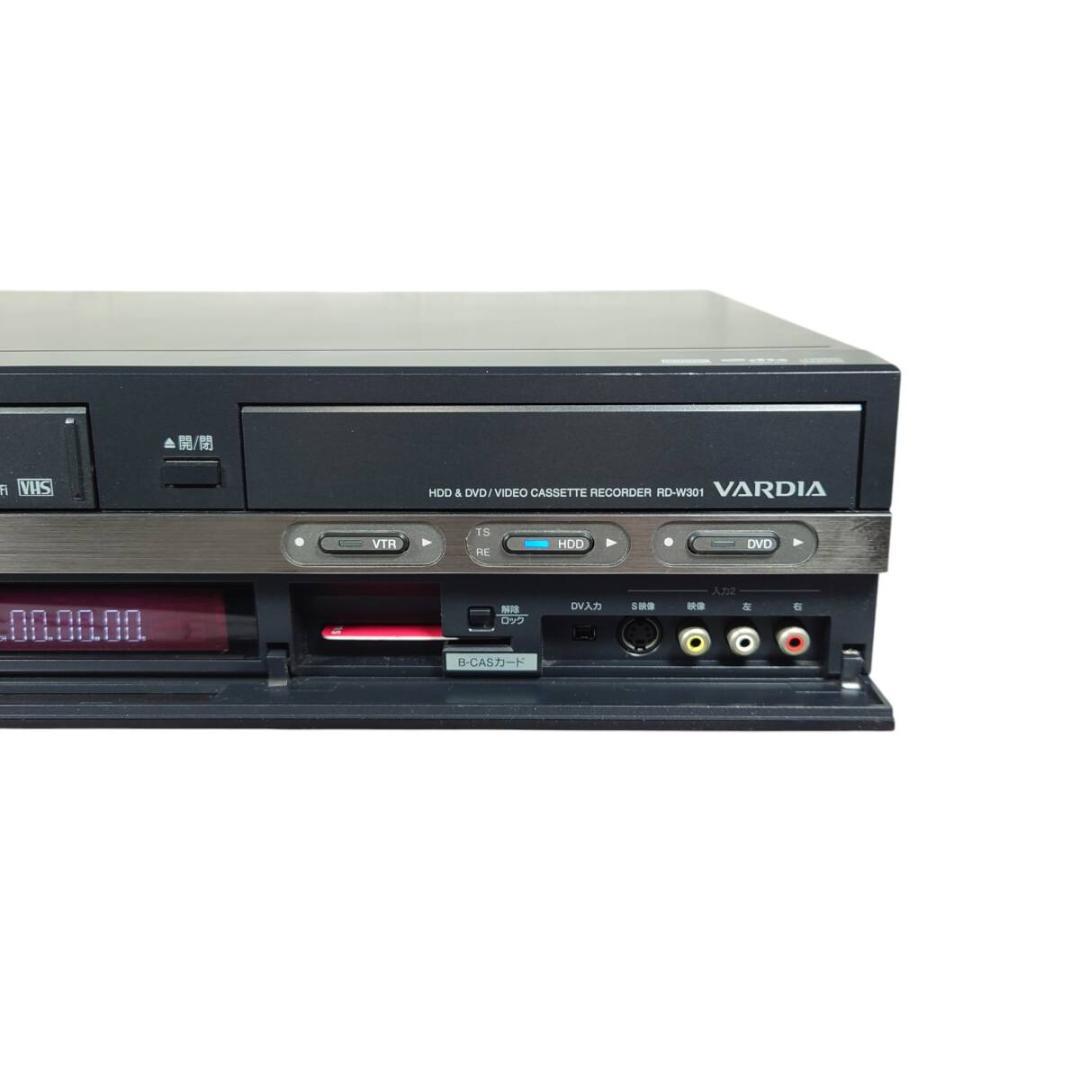 動作美品☆東芝 RD-W301 HDD内蔵VTR一体型DVDレコーダー VHS