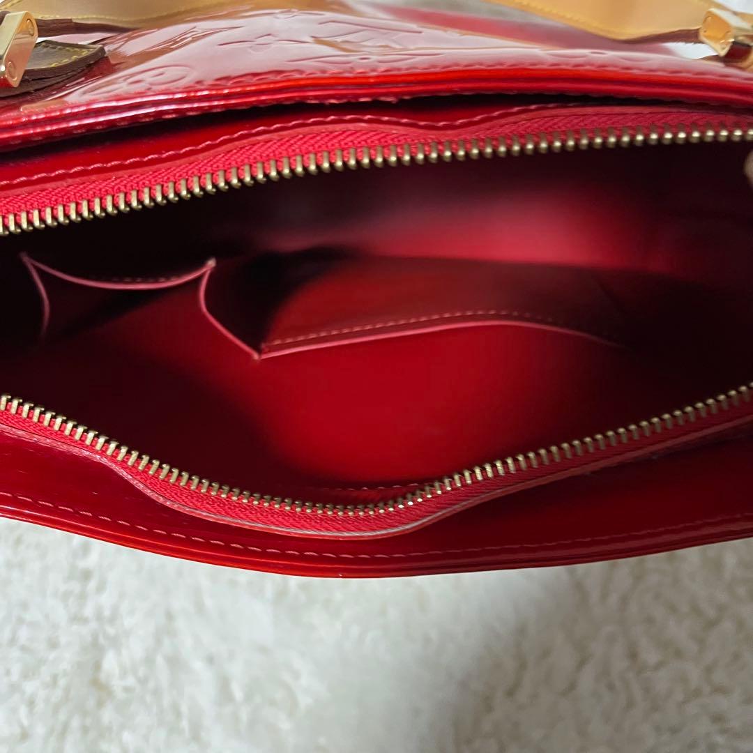 美品♡LOUISVUITTON ルイヴィトン ヴェルニ ヒューストン　赤