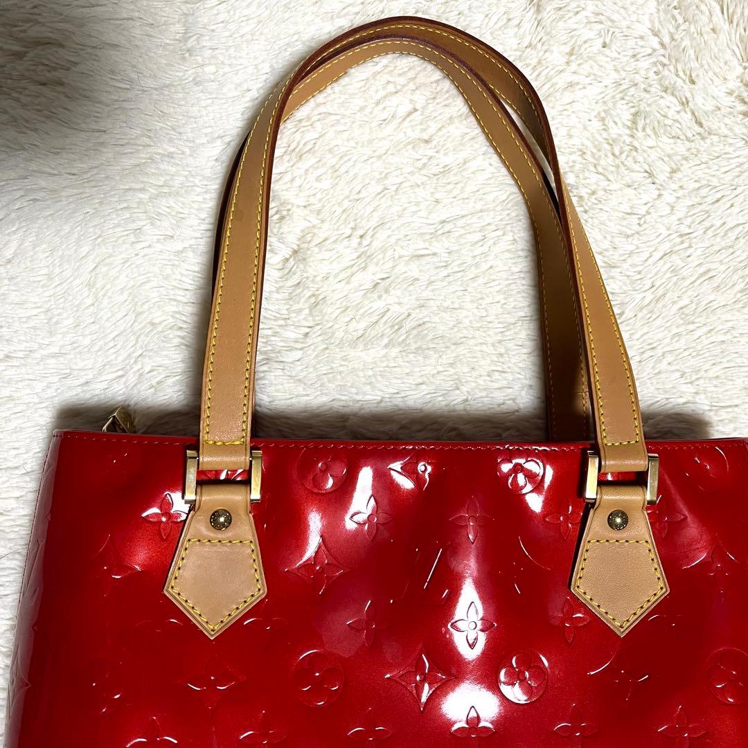 美品♡LOUISVUITTON ルイヴィトン ヴェルニ ヒューストン　赤