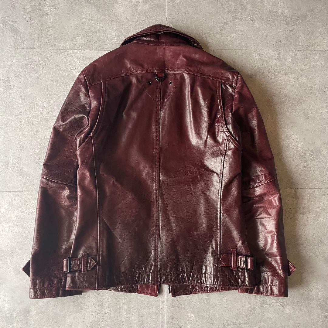 Vintage レザージャケット シングルライダース グランジ y2k ロック