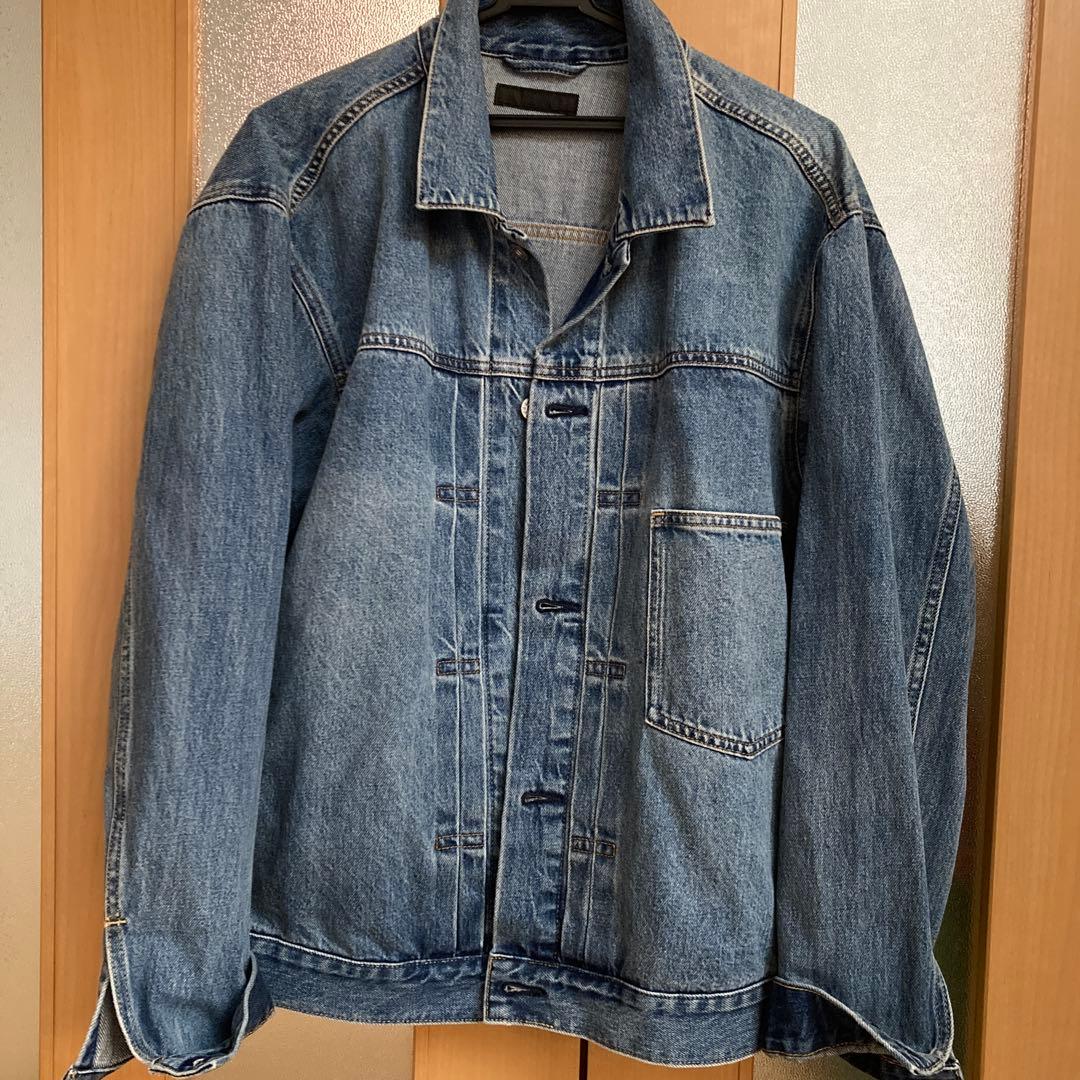 新品UNIQLOデニムトラッカージャケット　ユニクロ