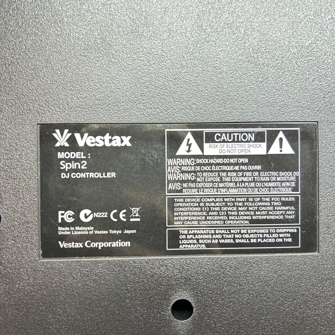Vestax ベスタクス　Spin2 DJコントローラー　djay