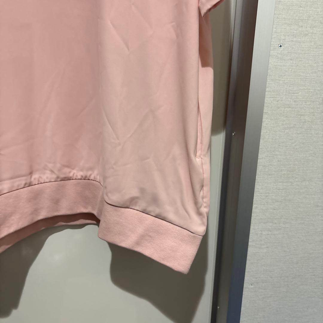 Clubhaus | tangramピンク ハーフジップシャツ XL