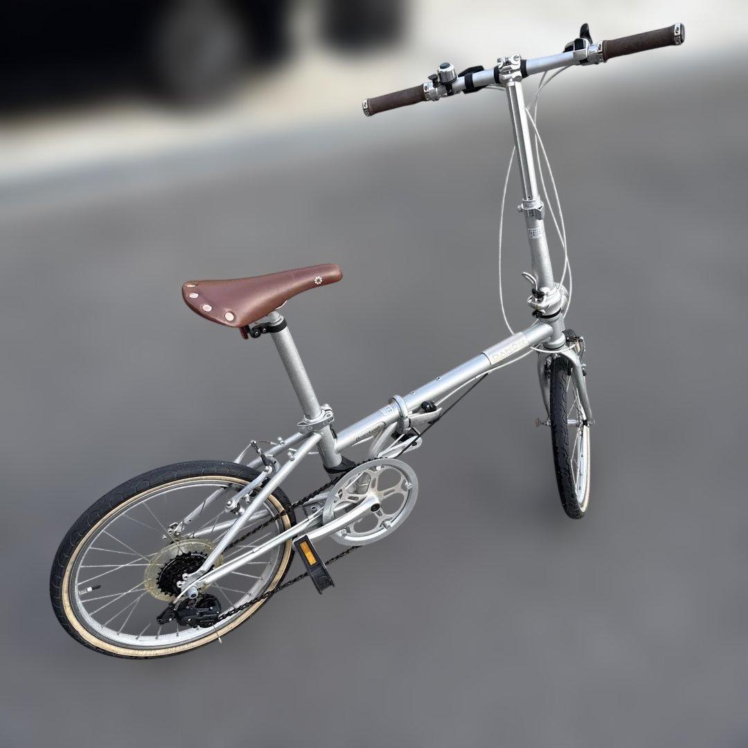 Boardwalk D7 折りたたみ自転車 シルバー