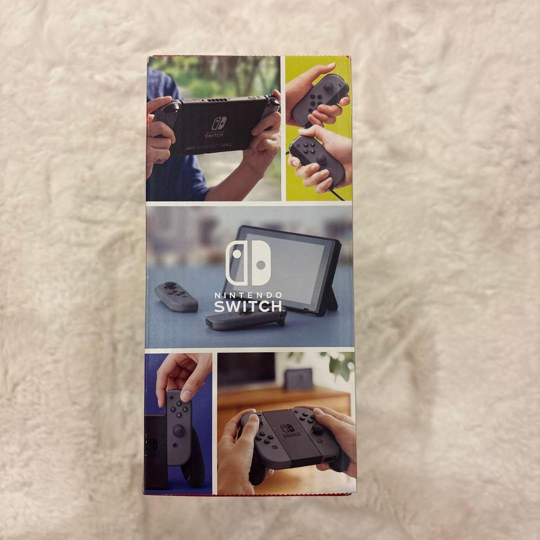 Nintendo Switch グレー 本体 極美品　箱 付属品全て有り