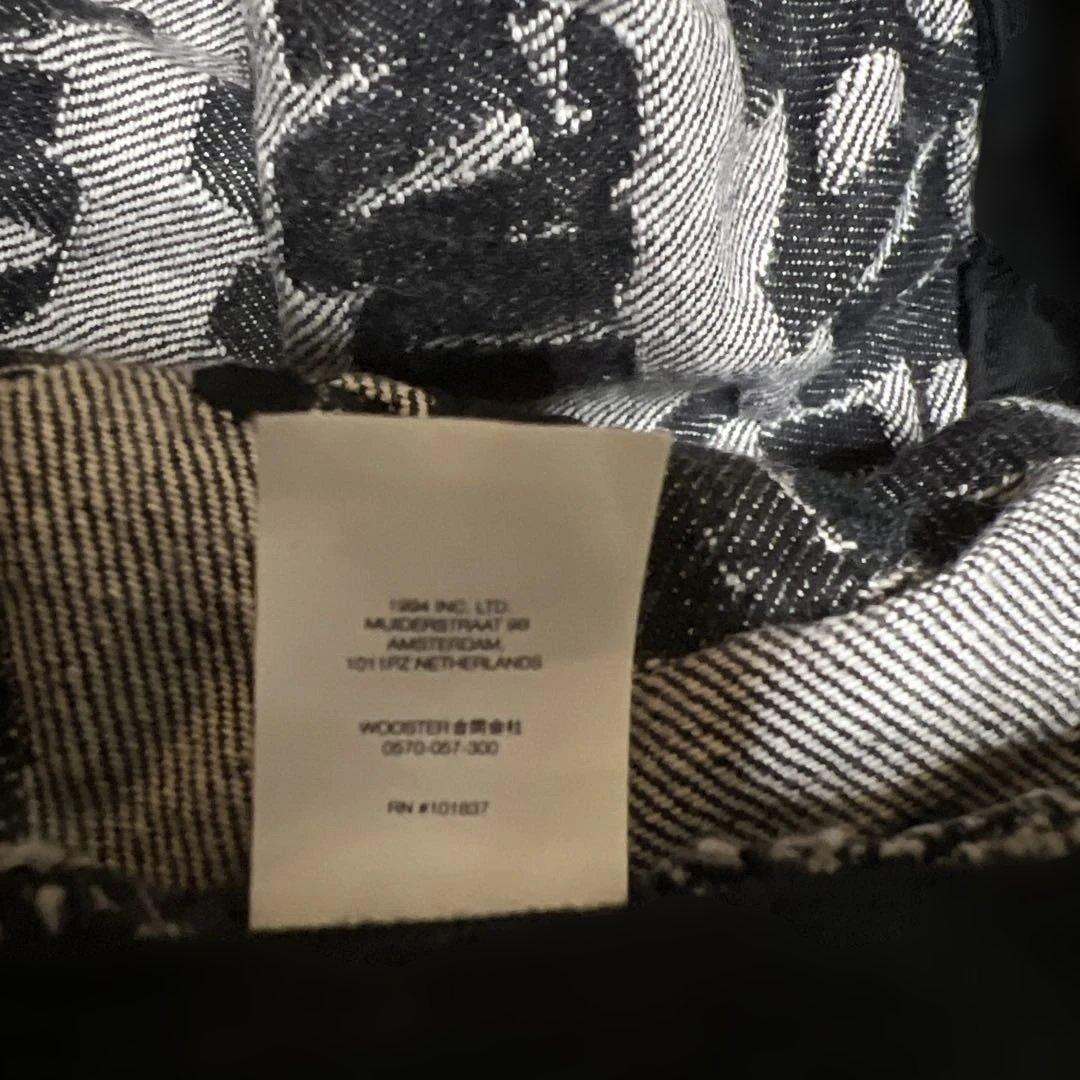 帽子 Supreme Fat Tip Jacquard Denim Crusher